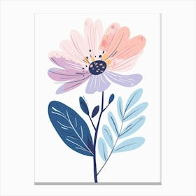 Watercolor Flower 1 Canvas Print