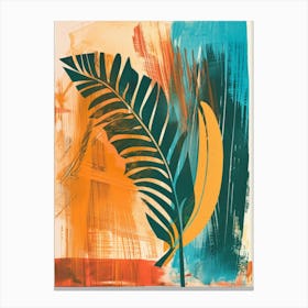 'Palm Leaf' 1 Canvas Print