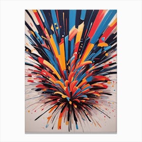 Explosion Canvas Print