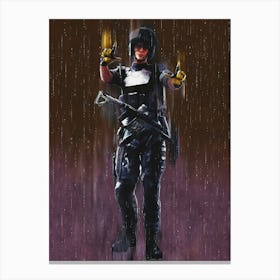 Mira Rainbow Six Siege Canvas Print