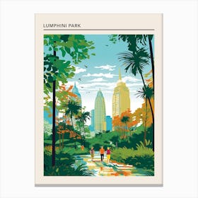 Lumphini Park Bangkok Thailand 4 Canvas Print