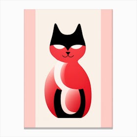 Red Cat 8 Canvas Print