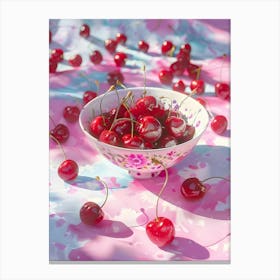 Cherry Bowl Canvas Print