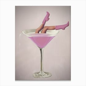 Pink Martini Canvas Print