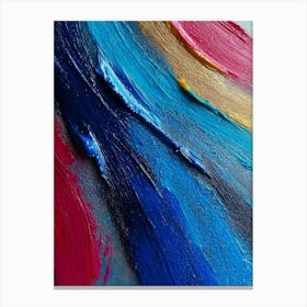 Abstract Shades Painting Canvas Print