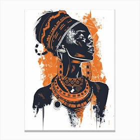 African Woman 193 Canvas Print