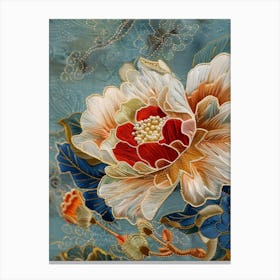 Chinese Flower Painting 7 Canvas Print