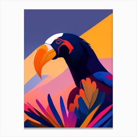 California Condor Pop Matisse 2 Bird Canvas Print
