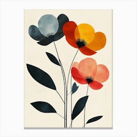 Poppies 34 Canvas Print