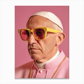 Pope Francis Fashion Art Canvas Print