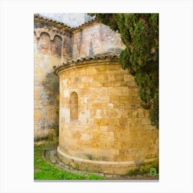 Church in Besalú 20210101 46ppub Canvas Print