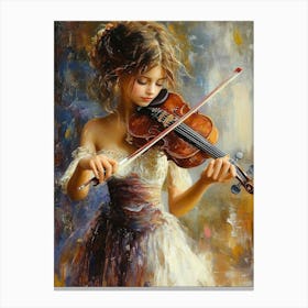 Violinist Canvas Print