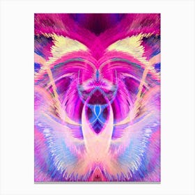 Psychedelic Abstract Painting 2 Canvas Print