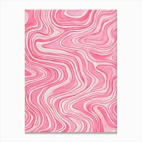 Pink Marble Canvas Print