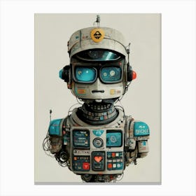 Robot 1 Canvas Print