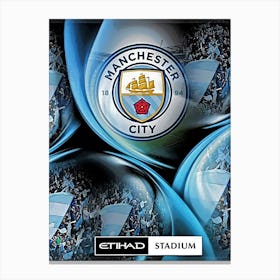 logo manchester city 1 Canvas Print