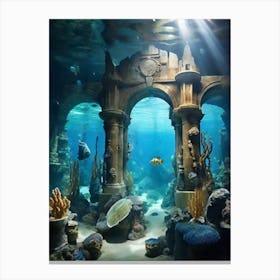 Beauty of underwater world 10 Canvas Print