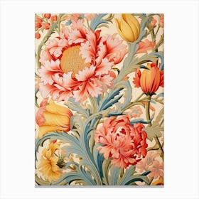 Floral Wallpaper 49 Canvas Print