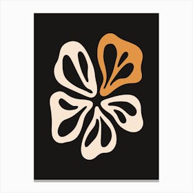 Flower Logo 1 Canvas Print