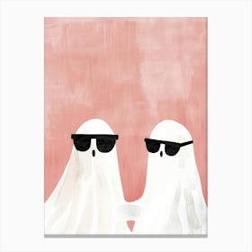 Ghosts In Sunglasses Canvas Print