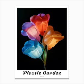 Bright Inflatable Flowers Poster Sweet Pea 1 Canvas Print