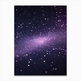 Purple Galaxy Canvas Print