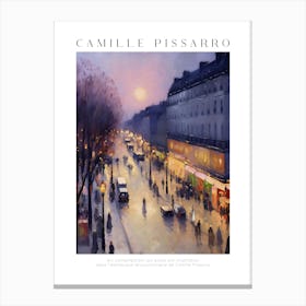 Paris At Night 1 Canvas Print