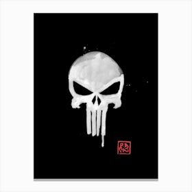 Punisher Logo Canvas Print