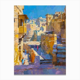 Rajasthan City Canvas Print