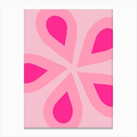 Pink Floral Canvas Print