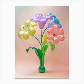 Dreamy Inflatable Flowers Lily 3 Canvas Print