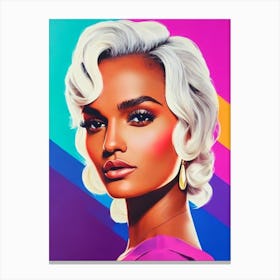 Jessica Lucas Pop Movies Art Movies Canvas Print