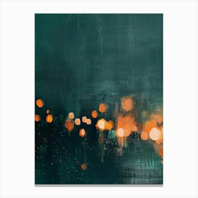 Night Lights 1 Canvas Print