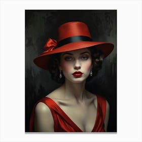 Red Hat 1 Canvas Print