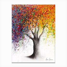 Superb Season Tree Canvas Print