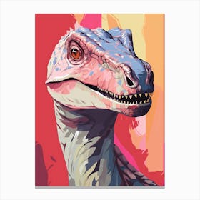 Colourful Dinosaur Rhamphorhynchus 3 Canvas Print