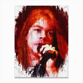 Axl Rose Canvas Print