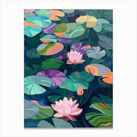 Water Lilies 16 Canvas Print