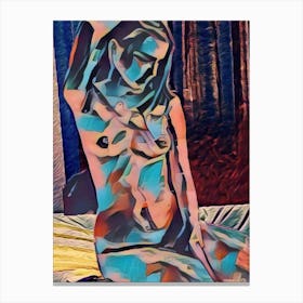 Nude Woman 13 Canvas Print