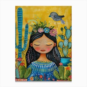 Mexican Girl 9 Canvas Print