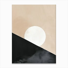 Shades Of Rest Minimalist Style Canvas Print