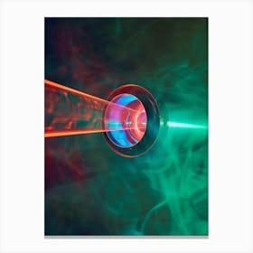 Laser Light 1 Canvas Print