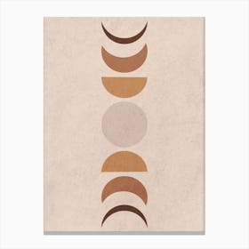 Moon Phases Canvas Print