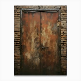 Distressed Brick 6 Canvas Print