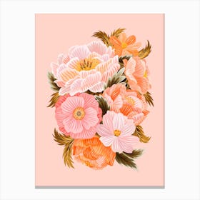 Peonies Canvas Print