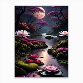 Water Lilies Canvas Print