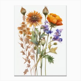 Wildflowers Canvas Print