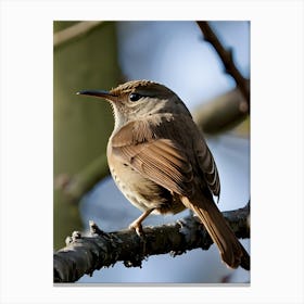 Rufous-Tailed Robin Canvas Print