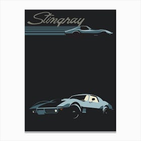 Corvette Stingray Canvas Print
