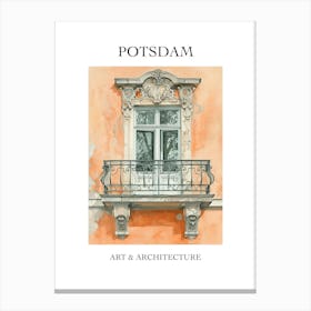 Potsdam Travel And Architecture Poster 1 Canvas Print